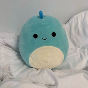 Squishmallow Ben the Teal Dinosaur 8" Plush Kelly Toy Soft Pillow Toy 2020